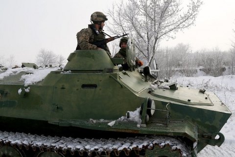 В зоне ООС провели учения противотанковые мотопехотные бригады
