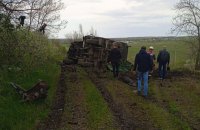 Автомобіль з працівниками "Харківобленерго" підірвався на російській міні, загинув водій