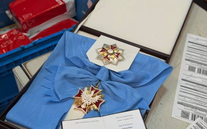 У канцелярії Навроцького підтвердили, що отримали орден Білого Орла Зеленського 
