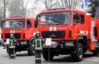 ​Подразделения ГосЧС Киева получили пять новых спасательных автомобилей 
