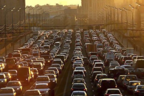 Киев занял седьмое место в мире по количеству пробок