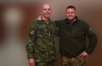 Залужний і начальник Штабу оборони ЗС Канади обговорили постачання озброєння та боєприпасів