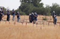 У липні в Україні розмінували понад 900 га звільнених територій