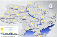 У східних та південних областях сьогодні дощитиме, температура – до +27