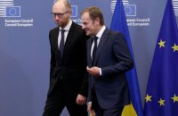 Яценюк поговорит завтра с Туском о ситуации в Азовском море