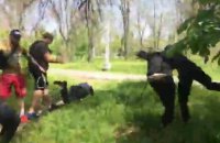 У Херсоні поліція запобігла розгону першотравневої демонстрації