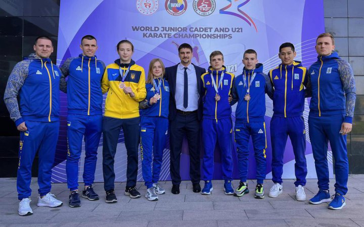 Молодіжка везе рекордну кількість нагород з чемпіонату світу з карате