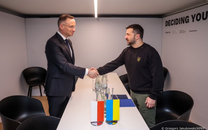 Володимир Зеленський зустрівся з польським колегою Дудою