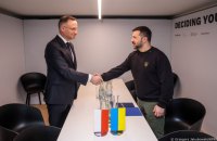 Володимир Зеленський зустрівся з польським колегою Дудою