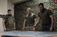 Сирський відвідав штурмову бригаду Нацполіції "Лють" на Донеччині