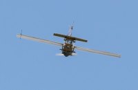 У Харкові російський безпілотник упав біля багатоповерхівки