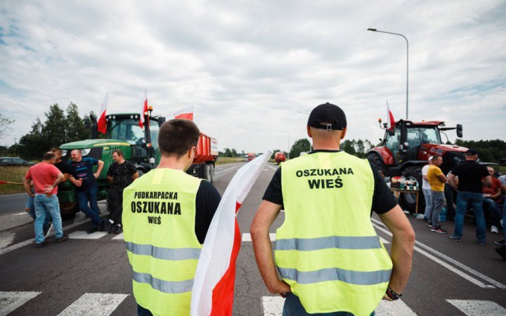 Поліція порушила кримінальну справу щодо інциденту з українським зерном на кордоні
