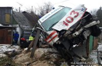 Семь человек пострадали в аварии с участием "скорой" в Житомире
