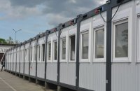 В Бучі встановили модульні будинки для родин, які втратили житло