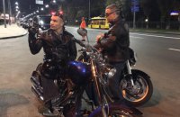 Мер столиці та глава "Київавтодору" на мотоциклах проінспектували ремонт доріг