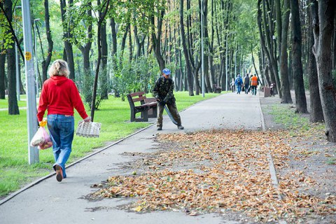 Октябрь в Киеве по температуре был близок к норме, но стал одним из самых сухих за все время наблюдений.