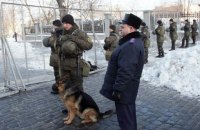 В центре Киева дежурят 800 правоохранителей