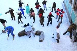 Полиция Санкт-Петербурга разогнала исполнителей Harlem Shake