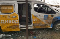 На Сумщині під дронову атаку Росії потрапило авто "Укрпошти"