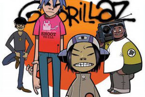 В Украине впервые выступит британская группа Gorillaz
