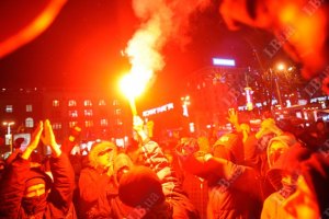 Антифашисты выступили маршем против нацизма