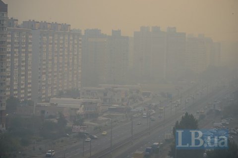 Концентрація сірки в київському повітрі перевищує норму в 1,2-1,5 разу