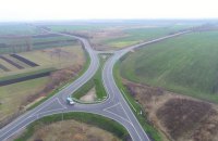 Во Львовской области на пересечении дорог построили развязку "турбо-карусель"
