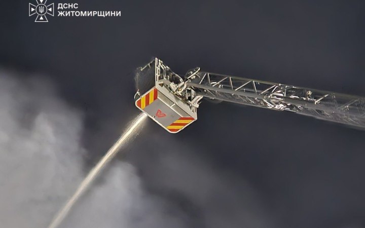 На Житомирщині завершили ліквідацію наслідків російського обстрілу