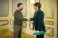 Володимир Зеленський зустрівся у Києві з головою ЄБРР
