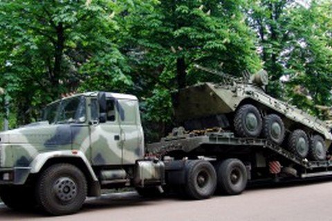 Нацгвардия получила первую партию БТР с немецкими двигателями