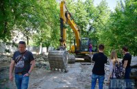 Возле исторических зданий Музея выдающихся деятелей украинской культуры начинают строить высотку