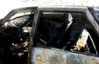 На трассе Самбор-Дрогобыч взорвался припаркованный на обочине автомобиль