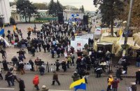 За порядком в палаточном городке следят около 700 полицейских и нацгвардейцев