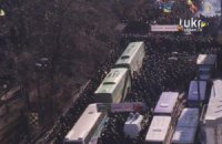 Верховну Раду оточили автобусами і колючим дротом