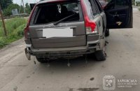 На Харківщині росіяни обстріляли авто з цивільними