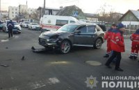 У Київській області Porsche врізався в маршрутку, загинули два її пасажири