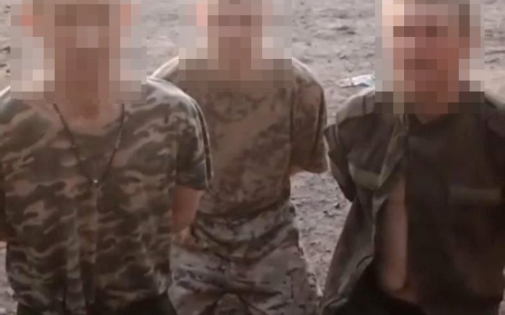 Прикордонники взяли в полон трьох окупантів на Донеччині