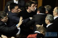 Оппозиция не против остаться на ночь в Раде