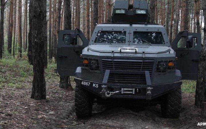 До експлуатації в ЗСУ допустили вже понад 110 зразків автотехніки