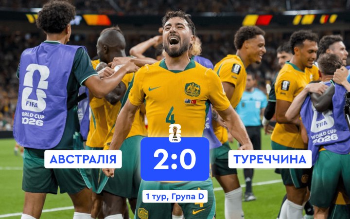 ЧС-2026: Австралія здолала Туреччину 