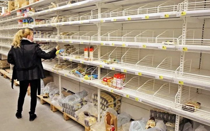 У Центрі нацспротиву повідомляють про дефіцит продуктів харч