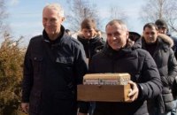 Константинов і Сальдо привезли на окуповану Херсонщину святі мощі до 23 лютого 