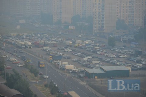 В СЭС заявили, что с воздухом в Киеве все в порядке