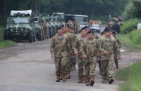 На Яворовском полигоне стартовали украино-американские учения Rapid Trident