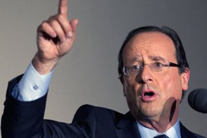 Французские социалисты выдвинули соперника на выборы для Саркози