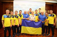 Юлія Світлична зустрілася з українськими боксерами - учасниками чемпіонату Європи-2017