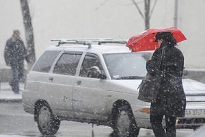 Завтра в Киеве мокрый снег