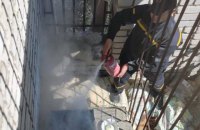 В Умани хасиды устроили зону барбекю на балконе квартиры