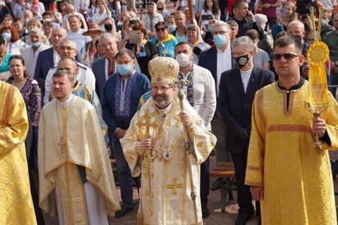 Петро Порошенко взяв участь у ювілейній Зарваницькій прощі