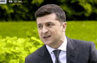 Зеленський заявив, що хотів захворіти на COVID-19, "щоб людям було легше"